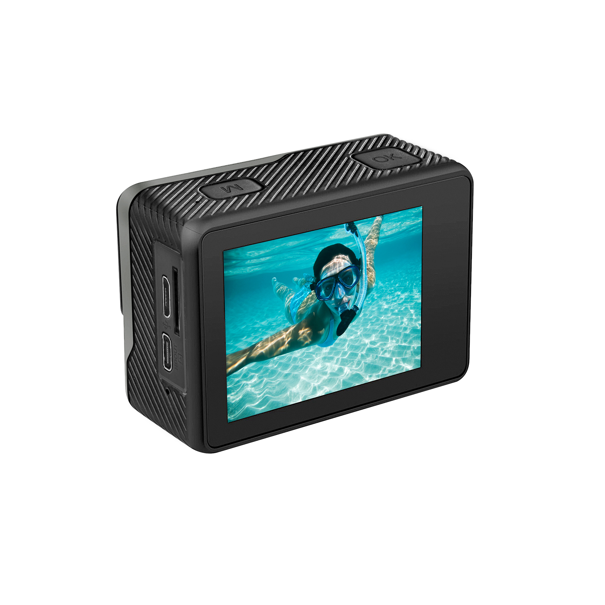 4K touch dual screen sports DV outdoor waterproof camera WIFI remote control diving camera